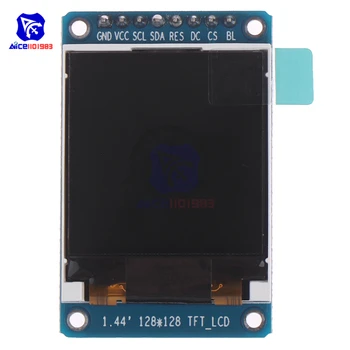 1.44 Inch TFT LCD 65K Szín 128x128 Kijelző SPI Soros Port Modul ST7735 51 KAR Arduino
