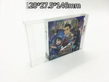 1 Doboz Védő A Nintendo 3DS Ace Attorney Videó Játék Special Edition Világos, kirakat Gyűjteni Doboz