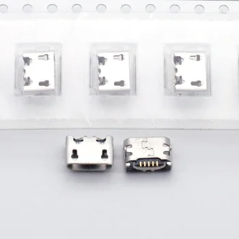 100-as A ZTE NX505J Z7 Max Mini micro USB-csatlakozó aljzat jack Töltő Port power dock csatlakozó csere, javítás, alkatrészek