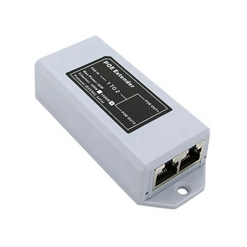 100Mbps IEEE 802.3 Af/Standard 48V Extender POE adapter NVR IP Kamera POE Kiterjesztése A 100 Méteres POE-Tartomány