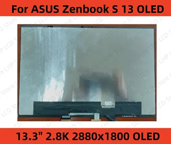 13.3 inch 2.8 K LCD-érintőképernyő-szerelvény alkalmas az ASUS Zenbook S 13 OLED (UM5302, AMD Ryzen 6000 sorozat) csere