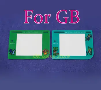 15pcs Műanyag Képernyő Lencse Csere Minta képernyővédő fólia Előlap a Gameboy GB Konzol