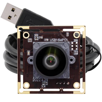 16MP USB Webkamera Modul Nagy Felbontású 4656*3496 CMOS IMX298 Érzékelő Nem Distorion Mini Kamera Igazgatóság