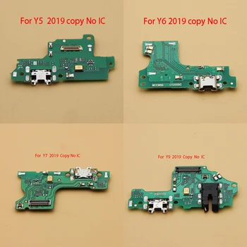1db Huawei Y5 Y6 Y7 Y9 2019 Miniszterelnök Micro USB Töltő Dokkoló Port Csatlakozó Tábla USB Töltő Port Flex Kábel