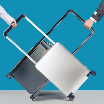 20 inch Utazás cipelni a csomagját bőrönd szett trolly táskák meghatározza az egyéni nehéz tárcsa travel trolley bőrönd bőrönd szett