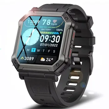 2023 Új Smart Óra IP68 Vízálló Sport Óra Fitness Tracker 1.91 Hüvelyk Bluetooth Hívás Smartwatch Férfiak Nők Az Android-IOS