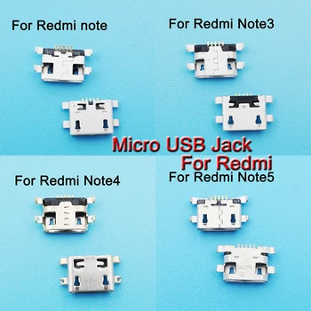 20db A Xiaomi Redmi Megjegyzés: Megjegyzés 3/4/5 Micro USB Töltő Port Dokkoló Csatlakozó USB-Jack Farok Plug Belső cserealkatrész