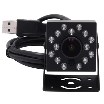 2MP H. 264 USB Kamera, 1080P HD AR0330 Érzékelő 15pcs IR Led Infravörös IR CCTV Biztonsági Mini Kamera éjjellátó Videó PC Kamera