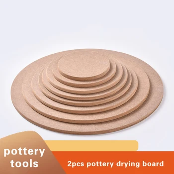 2db kerámia lemezjátszó pad clay, hogy fából készült pad raklapok farostlemez diy agyag eszközök modellezése kerámia működik szárítás mdf cru