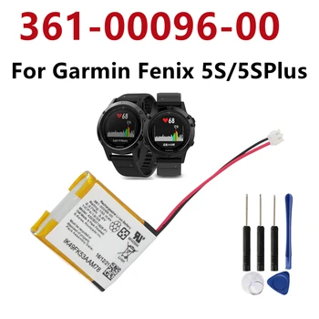 361-00096-00 Akkumulátor 150mAh A GARMIN Fenix 5S 5SPlus Fenix 5S Plusz Zafír GPS Óra Akkumulátor ASDB371828-P1 + Ingyenes Eszközök