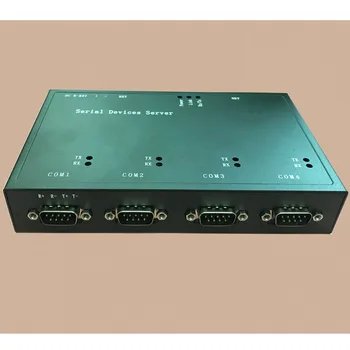 4-port RS232, hogy a TCP / IP soros port kiszolgáló Soros port hálózati port, RJ45 com port Ethernet IP -