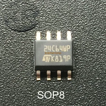 5db EPROM 24C64 memória chip törölhető, programozható, olvasható EPROM 24C64 SOP8