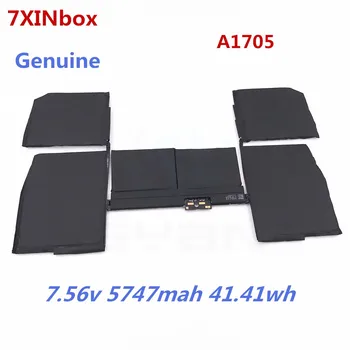 7XINbox Valódi A1705 Laptop Akkumulátor Macbook 12
