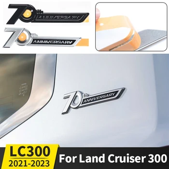A 2008-2023 Toyota Land Cruiser 300 200 Lc300 LC200 70 éves Évforduló Logó Dekoráció Címke Megjelenés Dekorációs Kiegészítők