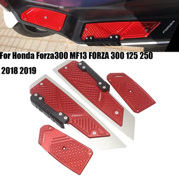 A Honda Forza300 motorkerékpár módosított CNC új láb pad pedál közgyűlés MF13 a FORZA 300 125 250 2018-2019 tartozékok
