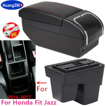 A Honda WRV Karfa A Honda Jazz /Fit Autó Kartámasz doboz 2014 - 2020 Utólag alkatrészek Belső Tároló doboz 9USB