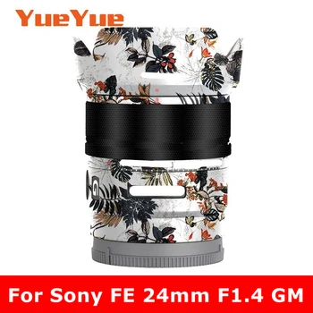 A Sony FE 24mm F1.4 GM ( SEL24F14GM ) a Kamera Lencséje Test Matrica Kabát Wrap Védő Fólia Védő Vinyl Matrica Bőr