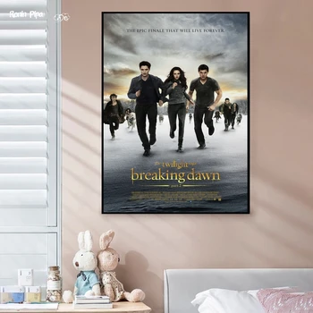 A Twilight Saga Breaking Dawn Film Plakát Művészet Nyomtatott Vászon Festmény, Fali Kép Nappali Lakberendezés (Nincs Keret)