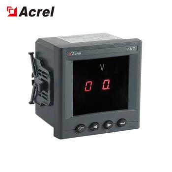 Acrel AC 100v 220V 380V feszültség mérő egyetlen fázis voltmérő 0.5 osztály RS485 opcionális
