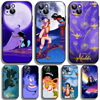 Aladdin A csodalámpát Fekete Telefon tok Apple iPhone 14 13 12 11 Pro Max Mini XS Max X XR 7 8 Plusz Borító