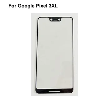 Alkatrészek A Google Pixel 3XL érintőképernyő Külső LCD Elülső Panel Képernyő 3 XL Üveg objektívvédő Nélkül Flex Kábel