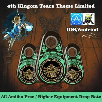 AmiiboLink Egyetemes Amiibo Zelda Link Ntag215 Kártya Bluetooth NFC Animal Crossing Levegőt A Vad Splatoon 3 Amiloop Amibo