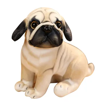 Aranyos Kisállat Kutya Állatok Modell Szimulációs Kitömött Plüss Játék Shiba Inu Beagle Bulldog Akciófigurák Reális Puha Alakú Baba Gyerek