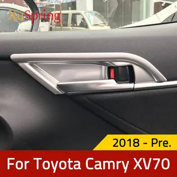 Autó Belső Kilincs Korlát Tál Fedelét Matricák díszítőelemek Toyota Camry 2017 2018 2019 2020 2021 2022 2023 XV70