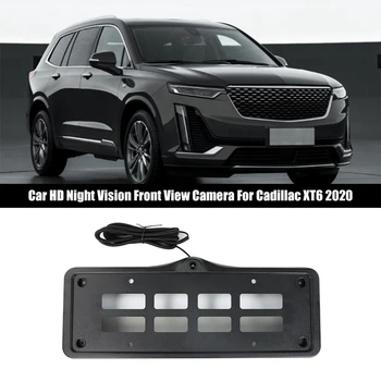 Autó Első Lökhárító Rendszám Állvány Keret HD éjjellátó elölnézet Kamera Cadillac XT6 2020
