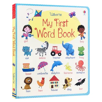 Az Első Szó, Könyv, Usborne, Baba, Gyermek könyvek éves 1 2 3, angol kép, könyv, 9781409551836
