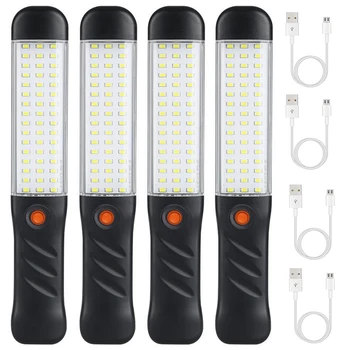 Az újratölthető LED-es Elemlámpa Munka Fény Mágneses Alap, valamint a Lógó Horog 3 Mód Floodlight autószerelés, Kemping Sürgősségi