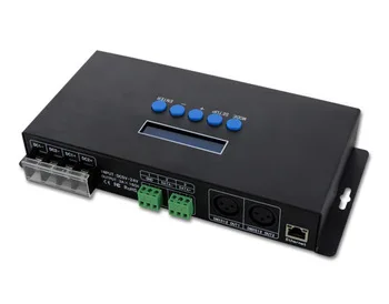BC-216 artnet, hogy SPI SK6812 vezérlő rgbw led szalag pixel-led vezérlő rgb dmx vezérlő
