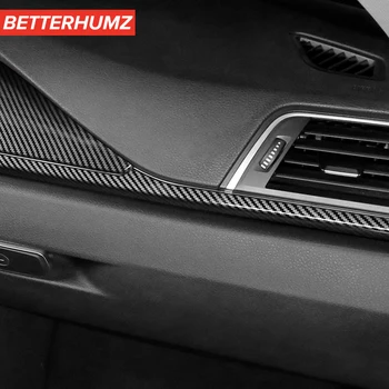 BETTERHUMZ ABS Autó Belső Szénszálas Műszerfal Dekorációs Szalag Trim Matrica BMW F30 F32 F34 F36 3GT 3 4 Sorozat