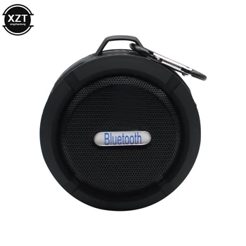 C6 Mini Bluetooth Hangszóró IPX7 Vízálló, Hordozható Hangszóró Por Mélysugárzó Hangszóró, Nagy tapadókorong Kültéri Haza