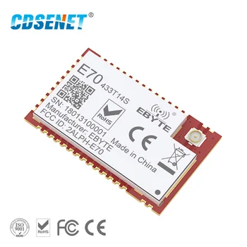 CDSENET CC1310 E70-433T14S 433MHz Vezeték nélküli rf Modul UART/IO SOC SMD SOK rf Adó-Vevő, 433 MHz-es Adó-vevő
