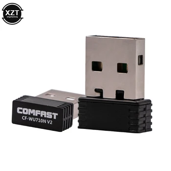 Comfast CF-WU710V2 Mini USB Wifi adapter 2.4 G Wifi dongle 802.11 b/g/n Wifi Kibocsátó, Wi-fi Vevő Hálózati Kártya Antenna