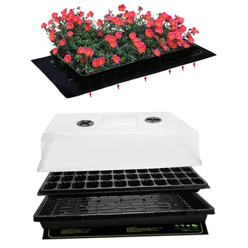 Csemete Fűtés Mat 20x20 Cm Vízálló Növény, a Vetőmag Csírázási Terjedési Klón Starter Pad Kert Supplie