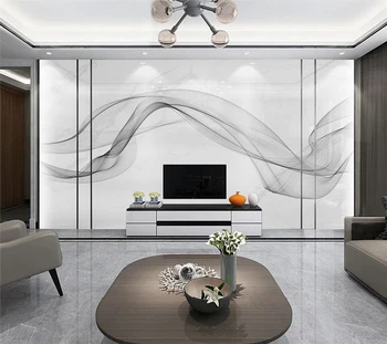 Egyéni háttérkép, 3d modern, világos luxus jazz fehér szalag обои háttér fal nappali, hálószoba freskó cucc de olyan фотообои