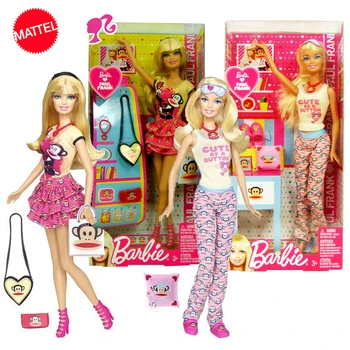 Eredeti Mattel Barbie Álom Sorozat Baba Szerelem Paul Frank Szerelem Fogorvos Bál Hercegnő Játékok Lányoknak Oktatási Kellékek Gyűjtemény