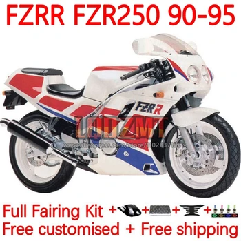 FZR250RR A YAMAHA FZRR FZR 250 FZR250 R RR FZR-250 whitte piros 1990 1991 1992 1993 1995 FZR250R 90 91 92 93 95 Spoiler 46No.1