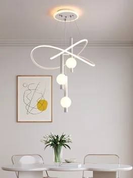 Függő lámpa, Modern lámpa Egyszerű Mennyezeti lámpa Kreatív személyiség Étterem lámpa Tervező Északi lámpa Mennyezeti lámpa Medál