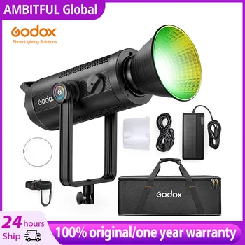 Godox SZ300R 330W Zoom RGBWW LED Videó Fény Bowens-Hegy a Stúdió Fotózás Tartozékok Élő 2500-10000K fény test-kontroll