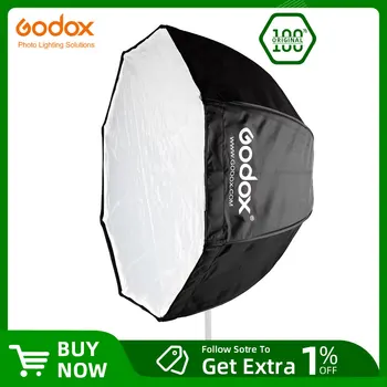 Godox vezetékhossza legfeljebb 95 cm lehet 37.5 Hordozható Oktogon Softbox Ernyő Esernyővel Reflektor a Speedlight Flash