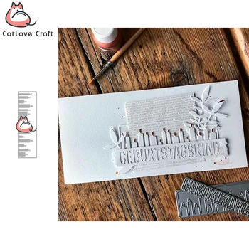 Gyertyatartóhoz Keret Karácsonyi Fém Vágó Meghal Scrapbooking Stencil Meghalni Darabok Kártya Készítés DIY Kézműves Dombornyomás Új Meghal 2020