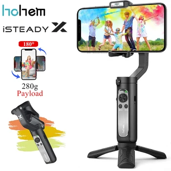 Hohem iSteady X Okostelefon Gimbal 3-AxisHandheld Stabilizáló iPhone12 11Pro/Max Max Samsung Xiaomi Huawei P30 Pro Youtube