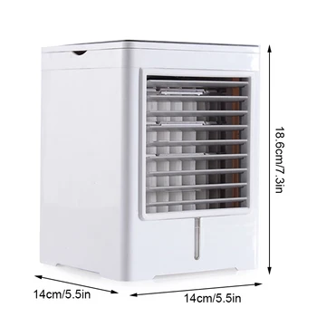 Hordozható Klíma, Asztali Mini légkondícionáló Jeges Levegő Hűtő Ventilátor a Home Office Szoba TUE88