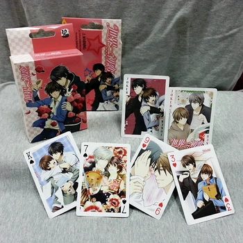 Japán stílusú Anime Sekai-ichi Hatsukoi Póker Kártya Játék Cosplay társasjáték, Kártya, Doboz Gyűjtemény Ajándék