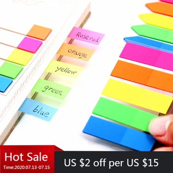 Jonvon Satone 30 Db Aranyos Aranyos Kisállat Memo Pad Írószerek Matrica Fluoreszkáló Jegyzettömb aranyos Sticky Notes Hivatal Iskolai felszerelés