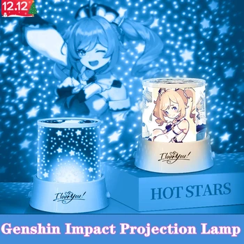 Játék Cosplay Genshin Hatása DIY Világító Anime Tartozékok Projektoros Lámpa Projekt 2021 Új Év Születésnapi Ajándék Gyerekeknek Ünnepi Játékok
