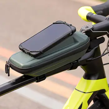 Kerékpár Táska Kemény Héj Többfunkciós ÉVA Telefon tulajdonosa Keret Felső Cső Biciklis Táska Tok Kerékpározás Tartozékok
